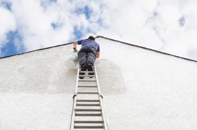 Peinture extérieure à Mortagne — façades et ravalement